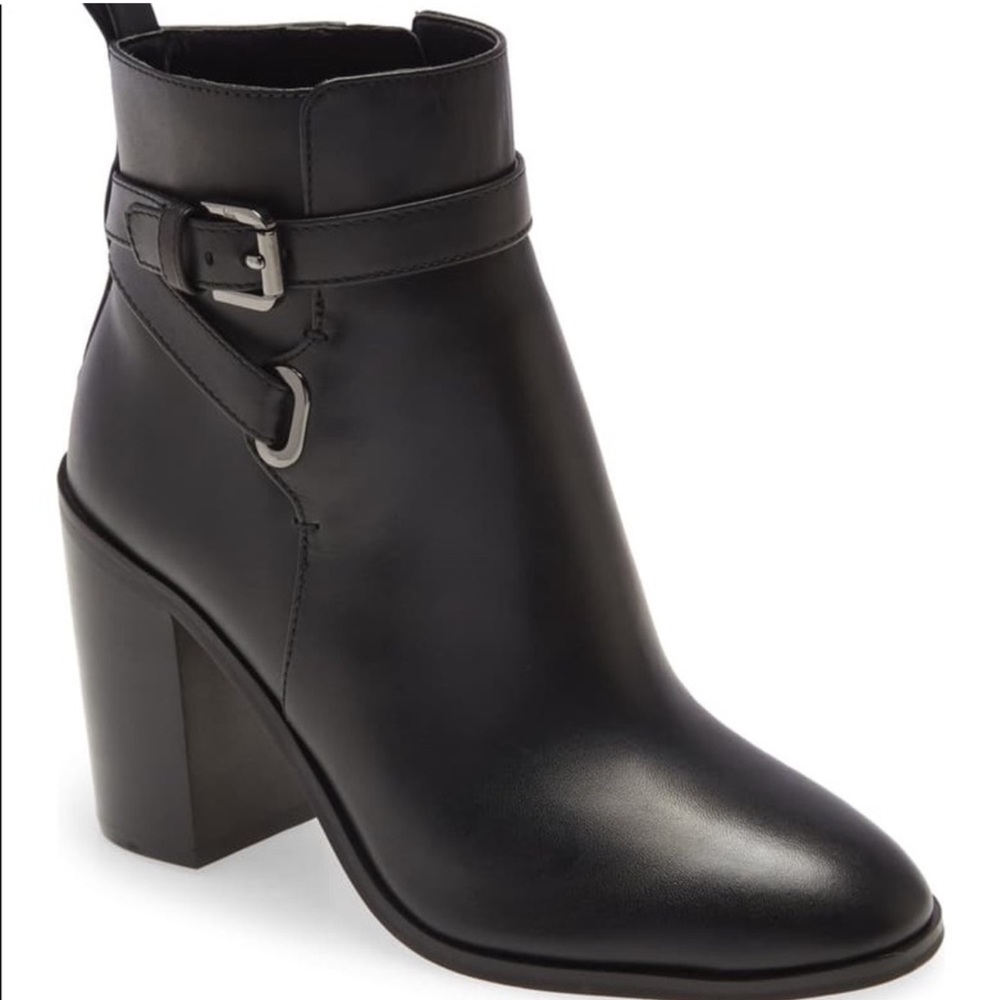 Michael Kors Aldridge Leather Ankle Boot